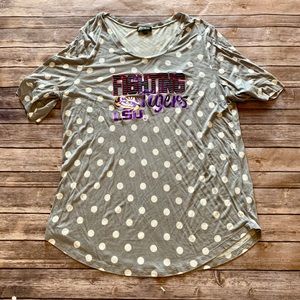 LSU Geaux Tigers Gameday Couture T shirt XXL